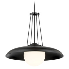 Schooner Ridge Coal Pendant by Minka Lavery