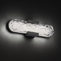 Bramble 16-Inch LED Wall Sconce in Black by Schonbek Beyond