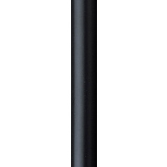 60-Inch Downrod in Matte Black  by Visual Comfort & Co Fan Collection