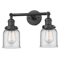 Small Bell Oil Rubbed Bronze Bathroom Light by Innovations Lighting