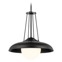 Schooner Ridge Coal Pendant by Minka Lavery