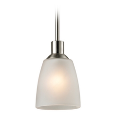 Elk Lighting Jackson Brushed Nickel Mini-Pendant Light