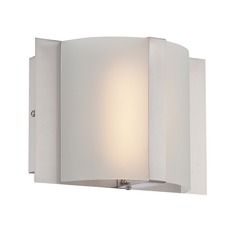 Waldo Polished Steel LED Sconce by Lite Source Lighting