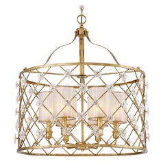 Victoria Park Elara Gold Pendant by Metropolitan Lighting
