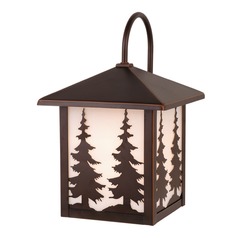 Yosemite Burnished Bronze Outdoor Wall Light by Vaxcel Lighting