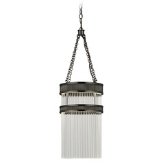 Marie Flanigan Menil Tall Chandelier in Bronze by Visual Comfort Signature