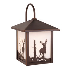 Bryce Burnished Bronze Outdoor Wall Light by Vaxcel Lighting