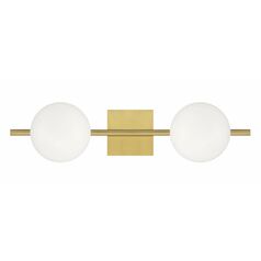Perch 24-Inch Bath Light in Satin Brass