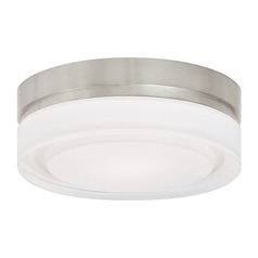Sean Lavin Cirque Small 2700K LED Flush Mount in Nickel by Visual Comfort Modern