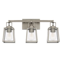 Kenner 23.75-Inch Vanity Light in Antique Nickel by Capital Lighting