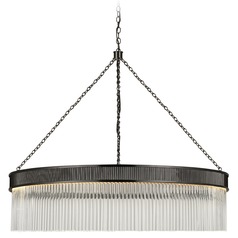 Marie Flanigan Menil Chandelier in Bronze by Visual Comfort Signature