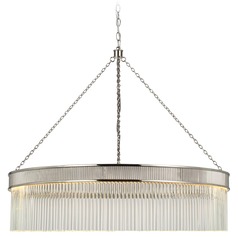 Marie Flanigan Menil Chandelier in Polished Nickel by Visual Comfort Signature