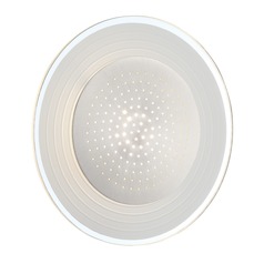 Flynn White LED Sconce by Lite Source Lighting