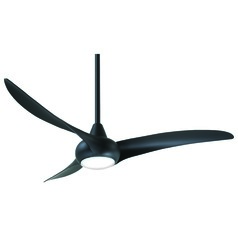 Light Wave 52-Inch LED Fan in Coal by Minka Aire