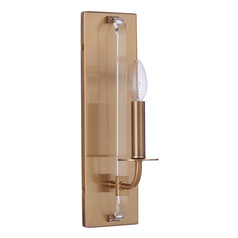 Graclyn Satin Brass Sconce by Craftmade Lighting