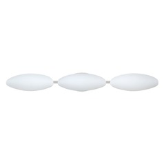 Besa Lighting Aero Satin Nickel Bathroom Light