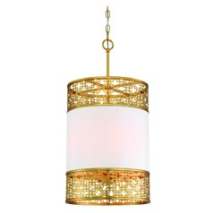 Blairmoor 4-Light Pendant in Honey Gold by Metropolitan Lighting