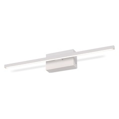 Vega Minor White LED Vertical Bathroom Light by Kuzco Lighting