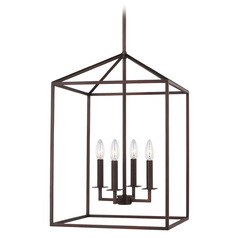 Perryton 15.50-Inch Bronze Pendant by Generation Lighting