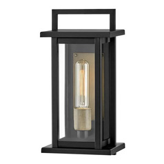 Langston 13.50-Inch Outdoor Wall Light in Black by Hinkley Lighting