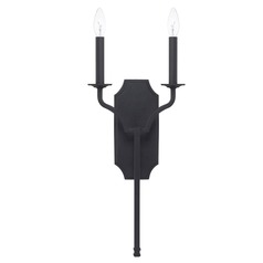 Ravenwood Black Iron Sconce by Capital Lighting