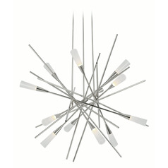 Chapman & Myers Stellar Chandelier in Polished Nickel by VC Signature