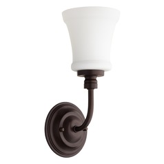 Rossington Oiled Bronze Sconce by Quorum Lighting