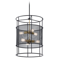 Piston 25-Inch High Black Pendant by Kichler Lighting