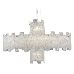 Clear Crystal Chandelier by Metropolitan Lighting