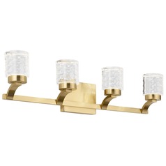 Rene 27.50-Inch LED Bath Light in Champagne Gold by Elan Lighting
