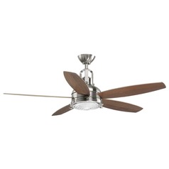 Kudos Brushed Nickel LED Ceiling Fan by Progress Lighting