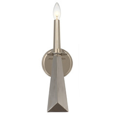 Crystorama Lighting Palmer Polished Nickel Sconce