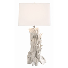 Bodega 29.5-Inch Table Lamp in Whitewash Wood by Arteriors Home