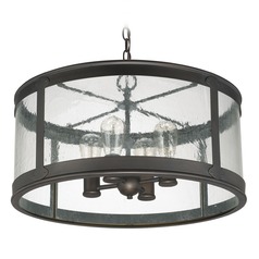 Dylan 4-Light Outdoor Lantern in Old Bronze by Capital Lighting