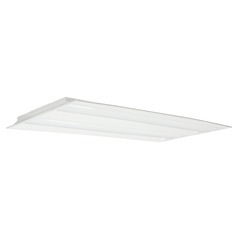 2X4 Double-Basket LED Troffer with Selectable CCT 0-10V Dimmable 120-277V by Satco Lighting