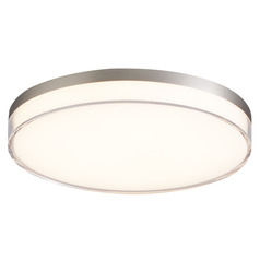 LED Flush Mounts Brushed Nickel LED Flush Mount by Minka Lavery