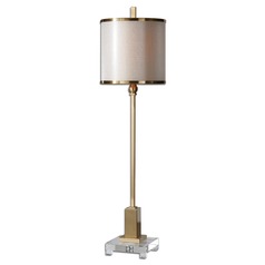 Villena Brass Buffet Lamp by Uttermost Lighting