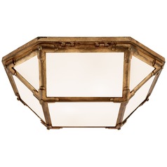 Suzanne Kasler Morris Flush Mount in Gilded Iron by Visual Comfort Signature
