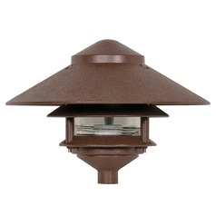 Old Bronze Post Light by Nuvo Lighting