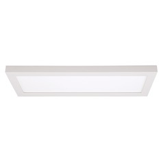5x18 Rectangle White LED Surface Mount Light 16W 3000K 820LM by Satco Lighting