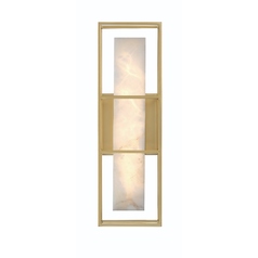 Blakley 16-Inch LED Outdoor Wall Light in Gold by Eurofase
