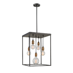 Troubadour Bronze Pendant by Z-Lite