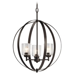 Winslow 3-Light Olde Bronze Chandelier by Kichler Lighting