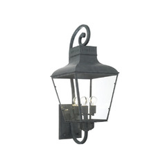Dumont 38.5-Inch Outdoor Wall Light in Graphite by Crystorama Lighting