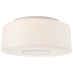 Barbara Barry Acme Large Flush Mount in Nickel by Visual Comfort Signature