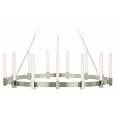 Ian K. Fowler Mafra Chandelier in Nickel by Visual Comfort Signature
