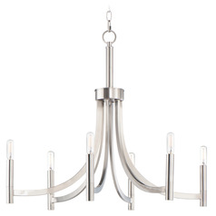 Maxim Lighting Lyndon Satin Nickel Chandelier