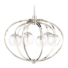 Piltz 30-Inch Pendant in Polished Nickel by Craftmade Lighting