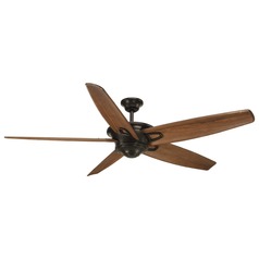 Caleb Antique Bronze Ceiling Fan by Progress Lighting