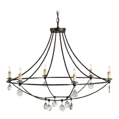 Novella Chandelier in Mayfair Finish by Currey & Company